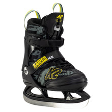 Load image into Gallery viewer, K2 Raider Ice Boys Adjustable Ice Skates 1 - Camo Grn Yello/8-12
 - 1