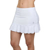 Sofibella White Racquet Net 14in Womens Tennis Skirt
