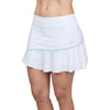 Sofibella White Racquet 14in Womens Tennis Skirt