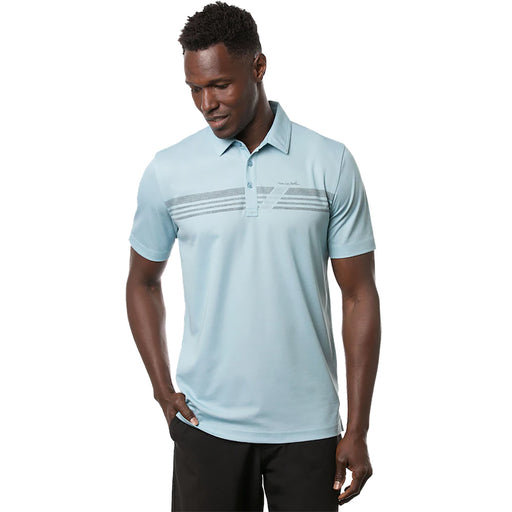 TravisMathew Even Money Mens Golf Polo - Hthr Delph 4hde/XXL