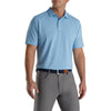 FootJoy Push Play Print Lisle Knit Mens Golf Polo