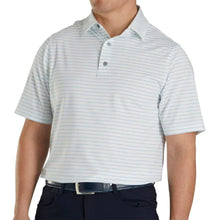 Load image into Gallery viewer, FootJoy Athletic Fit Classc Strp WH Mens Golf Polo
 - 1