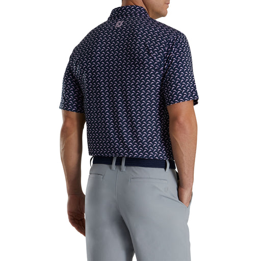 FootJoy Lisle Leaping Dolphins Ny Mens Golf Polo