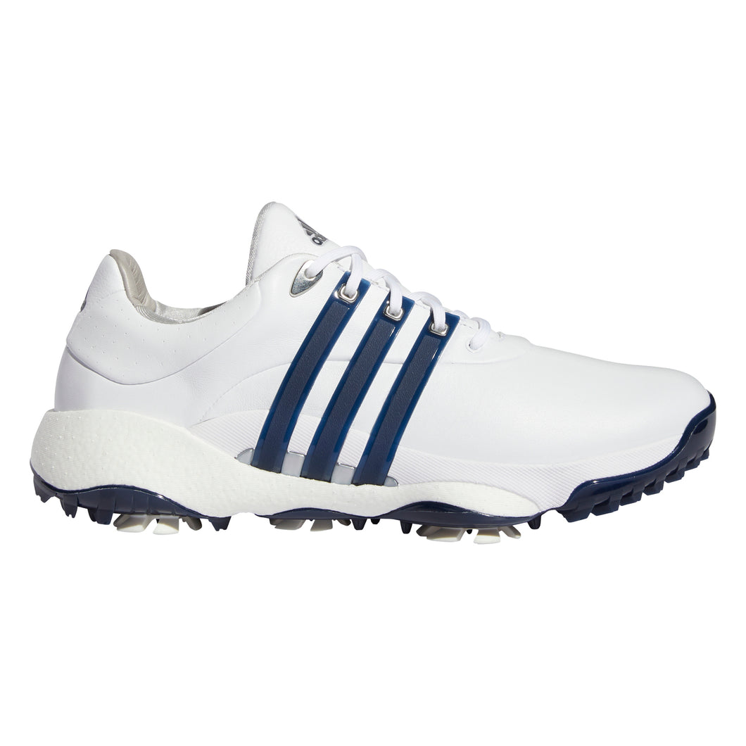 Adidas TOUR360 22 Mens Golf Shoes - WT/NVY/SLVR 100/D Medium/12.0