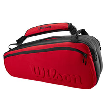 Load image into Gallery viewer, Wilson Super Tour Clash V2.0 9 Pack Tennis Bag - Red
 - 1