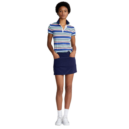 RLX Ralph Lauren Airflow Jersey Blue Wmn Golf Polo