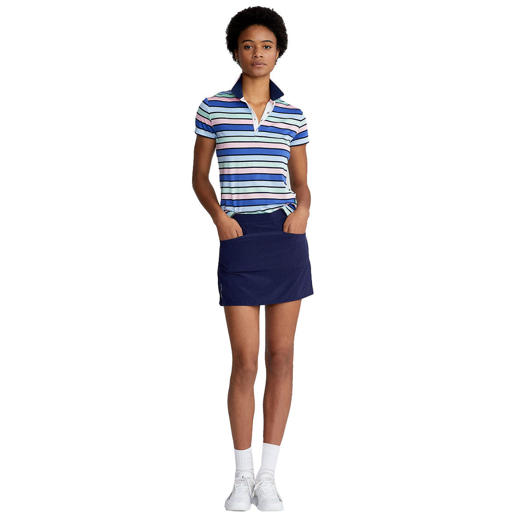 RLX Ralph Lauren Airflow Jersey Blue Wmn Golf Polo