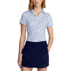 Polo Golf Ralph Lauren Performance Blue Kaleidoscope Womens Golf Polo