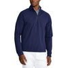 RLX Ralph Lauren Mockneck Techy Terry French Navy Mens Golf 1/2 Zip