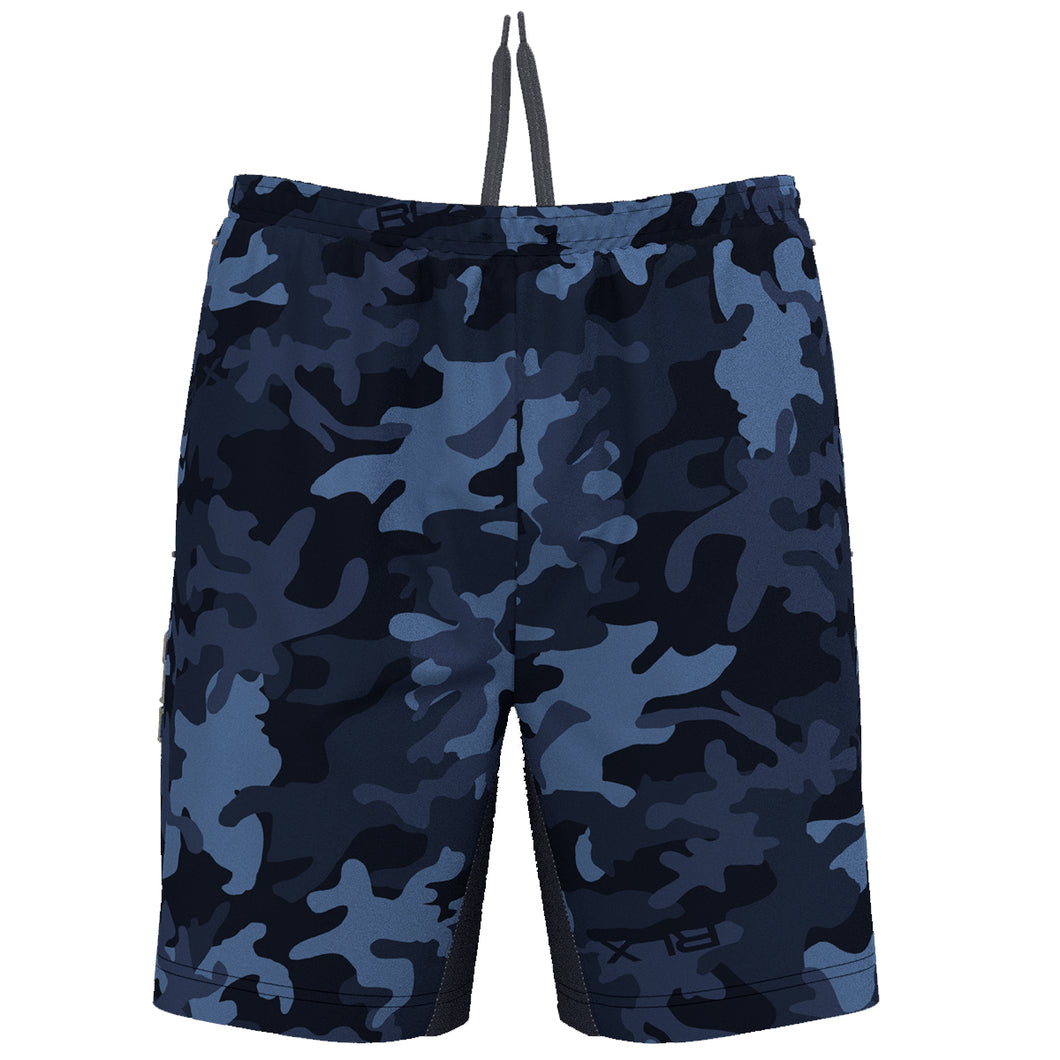 RLX Ralph Lauren Ath with Comp Ny Camo Mens Shorts - Navy Camo/XL