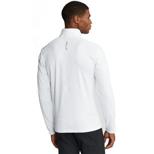 RLX Ralph Lauren Driver Pure Wht Mens Golf 1/2 Zip