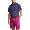 RLX Ralph Lauren Lightweight Airflow Multi Stripe Hairline Navy Mens Golf Polo