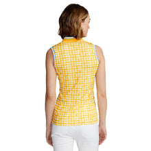 Load image into Gallery viewer, RLX Ralph Lauren Mesh Mix Yellow Wmns SL Golf Polo
 - 2