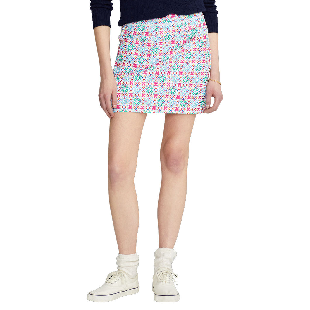 RLX Ralph Lauren Print Aim 17 Multi Wmn Golf Skort - Multi Tile/L