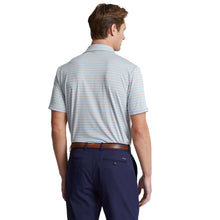 Load image into Gallery viewer, RLX Ralph Lauren FthrWt Tri Stripe EBLU Mens Polo
 - 2