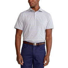 Load image into Gallery viewer, RLX Ralph Lauren FthrWt Tri SkLv Stripe Mens Polo - Sky Lavender/XL
 - 1