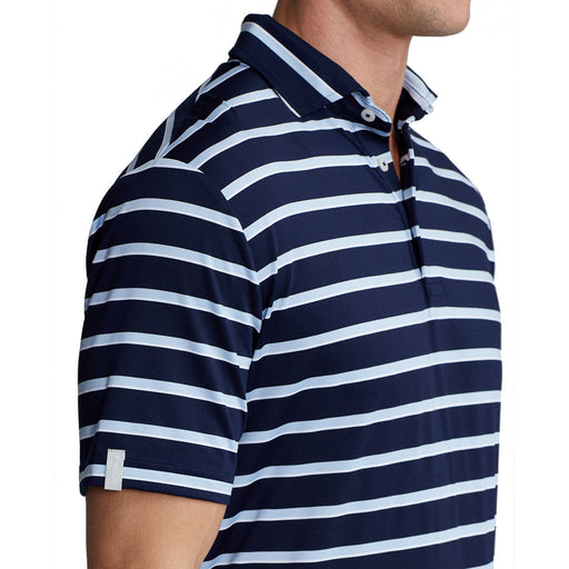 RLX Ralph Lauren LTWT Multi Stripe FRNY Mens Polo