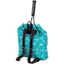 Load image into Gallery viewer, Sydney Love Serve It Up Turquoise Tennis Backpack
 - 2