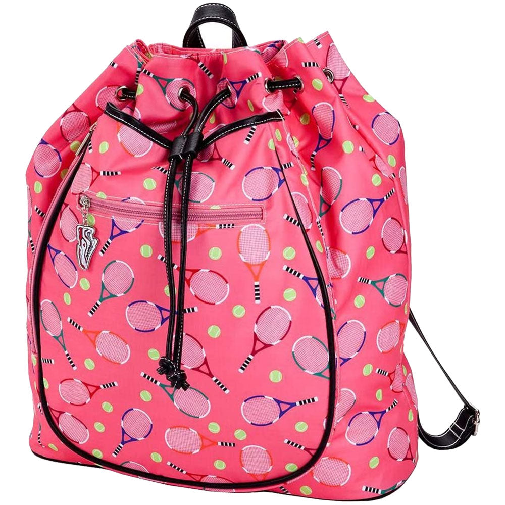 Sydney Love Serve It Up Pink Tennis Backpack