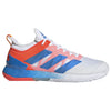 Adidas Adizero Ubersonic 4 White-Blue-Red Mens Tennis Shoes