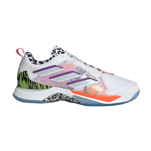 Adidas Avacourt Womens Tennis Shoes 1 - WHT/PUR/GRN 100/B Medium/11.0