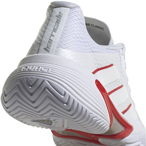 Adidas Barricade White-Silver Womens Tennis Shoes