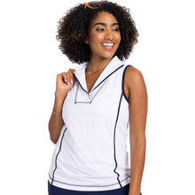 Load image into Gallery viewer, Kinona Roll to the Hole Women Sleeveless Golf Polo - WHITE 000/L
 - 6