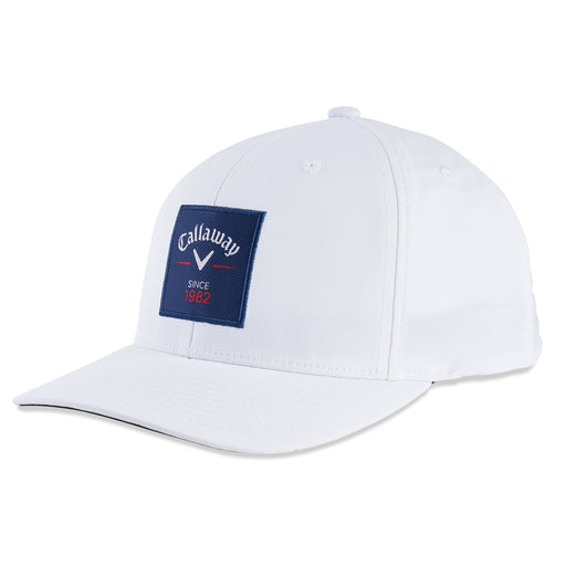 Callaway Rutherford Mens Golf Hat - Wht/Nvy