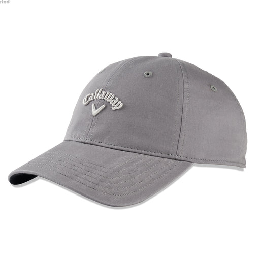 Callaway Heritage Twill Womens Golf Hat - Gry/Slv