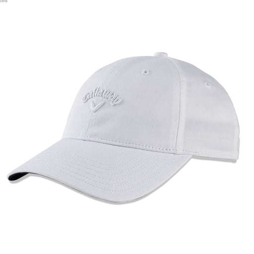 Callaway Heritage Twill Womens Golf Hat - Wht/Wht