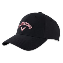 Load image into Gallery viewer, Callaway Stitch Magnet Womens Golf Hat 1 - Blk/Pnk
 - 1