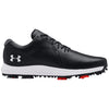 Under Armour Charged Draw RST Black Mens Golf Shoes