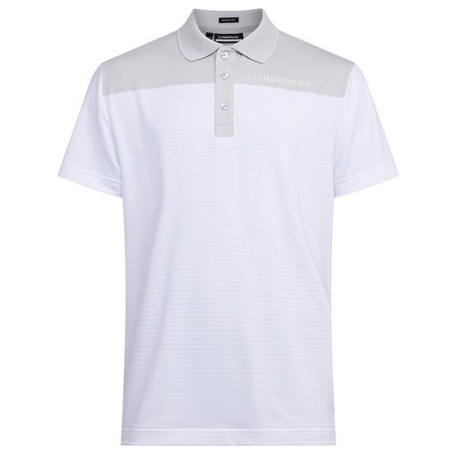 J. Lindeberg Rio Mens Golf Polo - WHITE 0000/XL