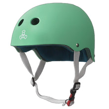 Load image into Gallery viewer, Triple Eight Certified Sweatsaver Mnt Rubbr Helmet - Mint Rubber/L/XL
 - 1