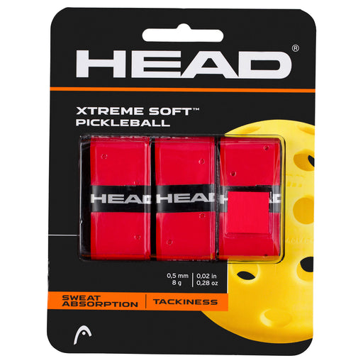 Head Xtreme Soft Pickleball Red Overgrip - Red