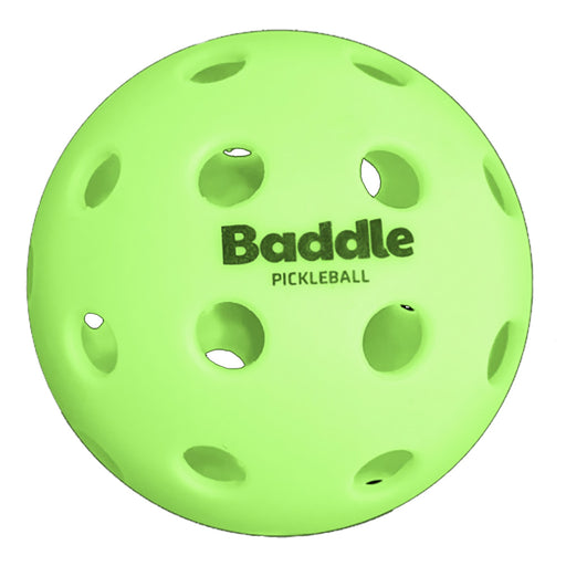 Baddle Glow in Dark Outdoor Pickleball Balls 3 PK - Green Glow