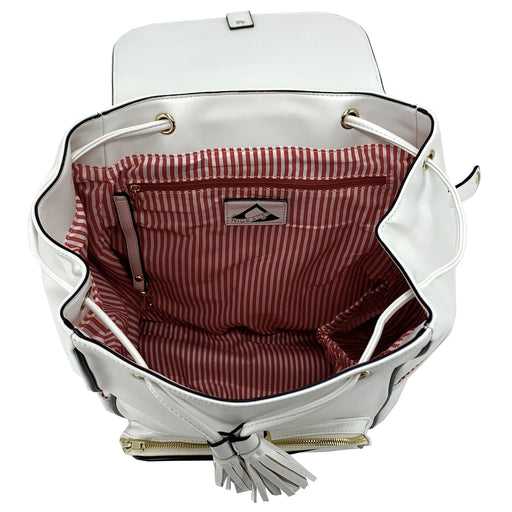 NiceAces Sara White Tennis Backpack