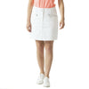 Daily Sports Glam White 18in Womens Golf Skort