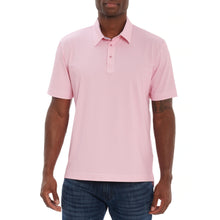 Load image into Gallery viewer, Robert Graham Burgon Mens Golf Polo - Light Pink/XL
 - 1