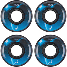 Load image into Gallery viewer, Ground Control UR 55mm/92A Moon Skate Wheels - 4PK - Black
 - 1