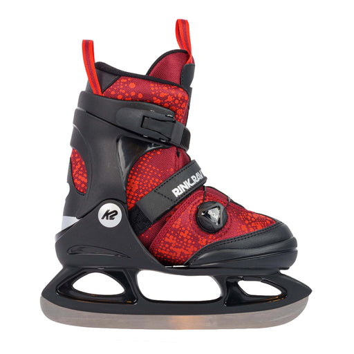 K2 Rink Raven Boa Adjustable Junior Ice Skates