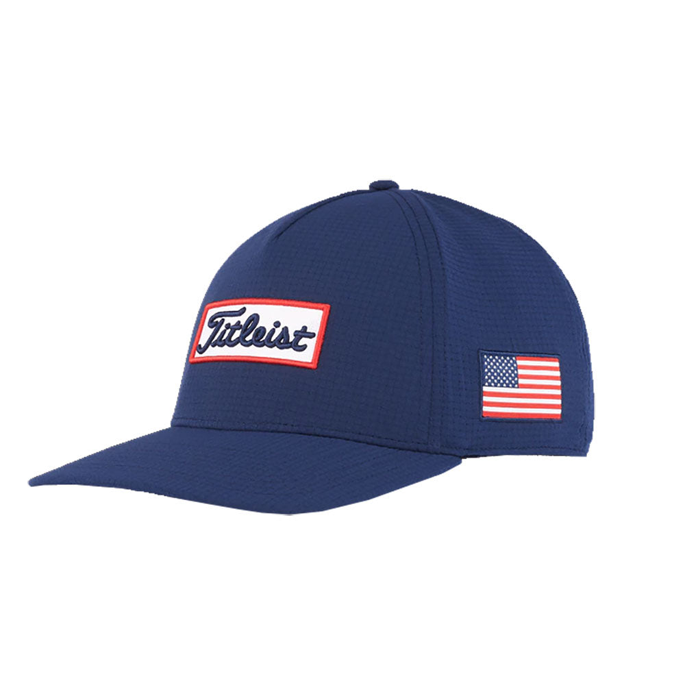Titleist Oceanside Stars and Stripes Mens Golf Hat - NVY/WHT/RED 416