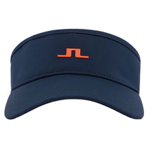 Load image into Gallery viewer, J. Lindeberg Yada Navy Womens Golf Visor
 - 1