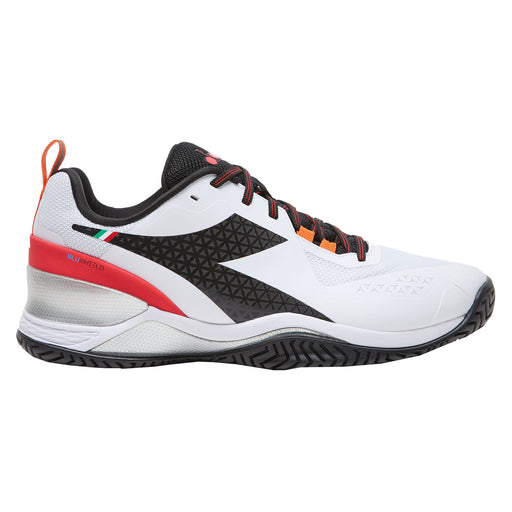 Diadora Blushield Torneo AG Mens Tennis Shoes - WHT/BK/RD C6714/D Medium/14.0