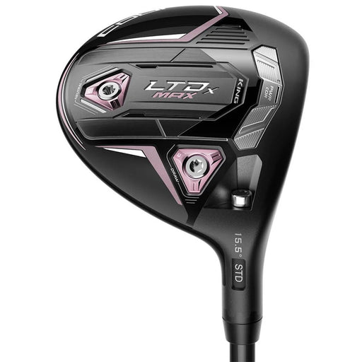 Cobra LTDx MAX Black-Pink Womens Fairway Wood - #7/Graphite/Ladies