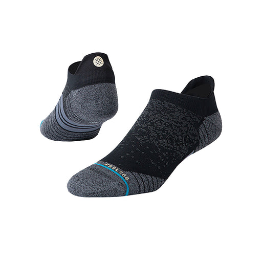 Stance Run Tab ST Unisex No Show Socks - Black/L