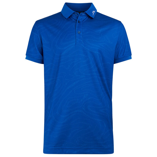 J. Lindeberg KV Print Relaxed Fit Mens Golf Polo