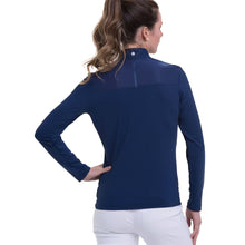 Load image into Gallery viewer, EP New York Zip Mock LS Womens Golf Pullover
 - 4