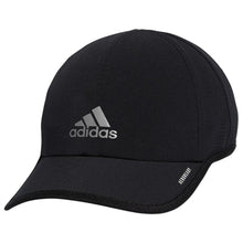 Load image into Gallery viewer, Adidas Superlite 2 Black Silver Mens Tennis Hat
 - 1