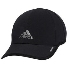 Load image into Gallery viewer, Adidas Superlite 2 Black Silver Womens Tennis Hat
 - 1